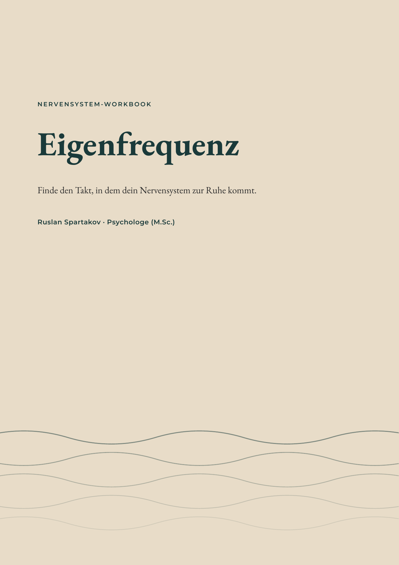 Cover des Workbooks Eigenfrequenz von Ruslan Spartakov